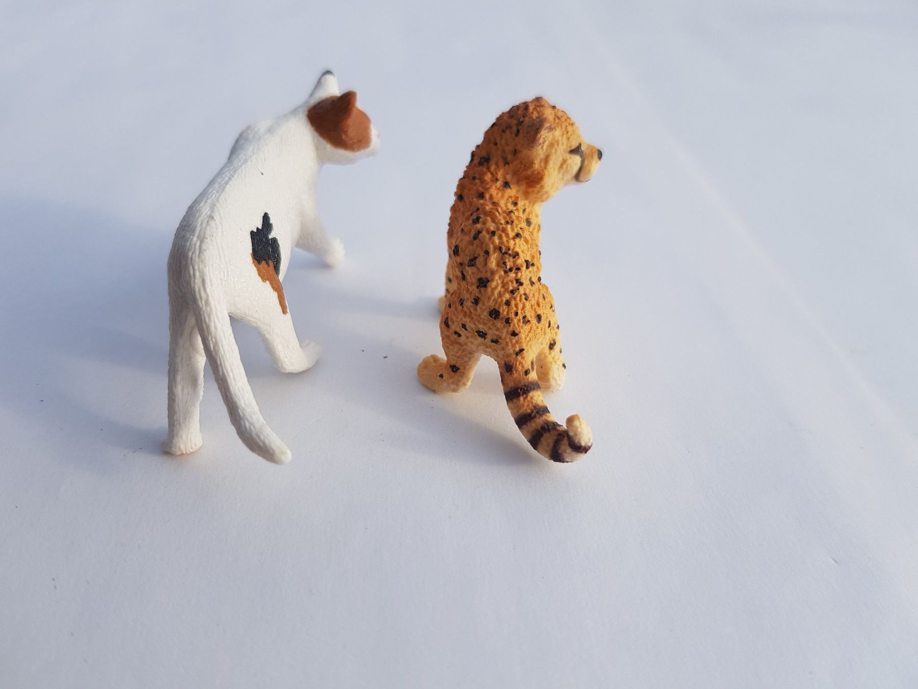 Schleich Giocattoli: 3 Modellpferde Marke Schleich, 1 Katze, 1 Luchs – Usato da Jona venduto da dampfnuggi 5