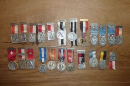 Auszeichnungen,Schützen und Marsch, Lot, antik