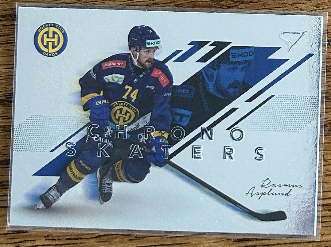 Sportzoo Carte collezionabili: HC Davos Chronoskaters Rasmus Asplund – Nuovo (secondo la descrizione) da Cham venduto da 9inches