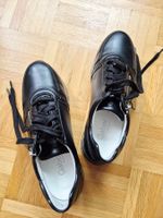 GABOR Damen-Sneaker Leder Schwarz + Gratis-Einlegesohle