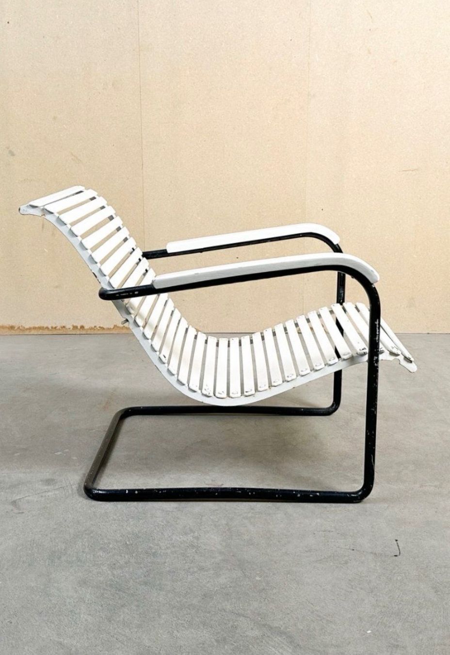 Embru Sedie a sdraio: Werner Max Moser Volkssessel Gartenmodell Embru wohnbedarf – Usato da Basel venduto da jan_9l92