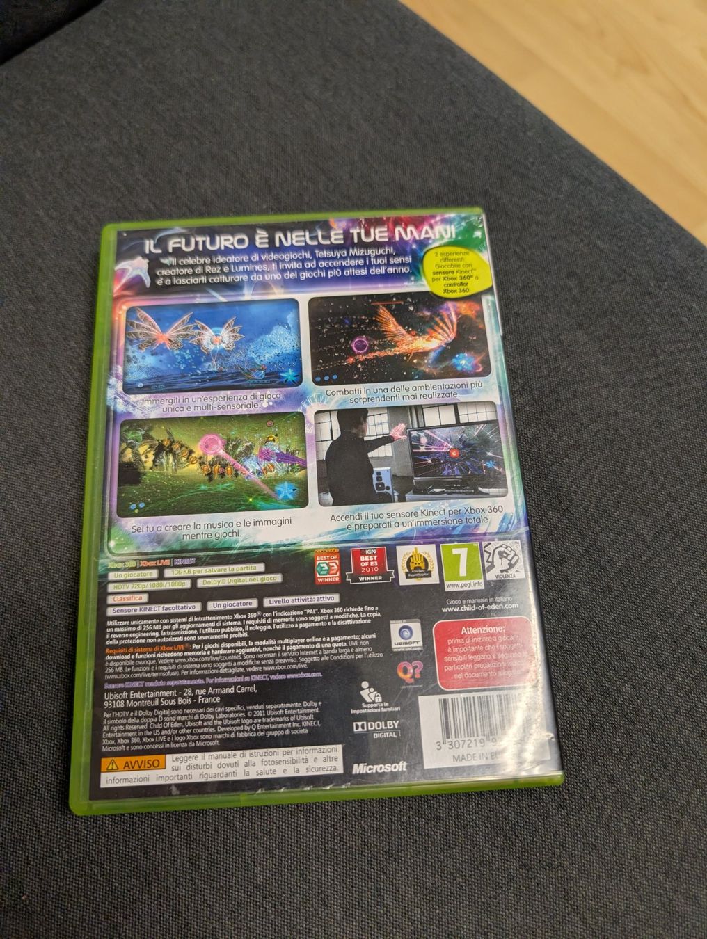 Giochi: Child of Eden Microsoft Xbox 360 – Usato da Giubiasco venduto da Ticinerd 1