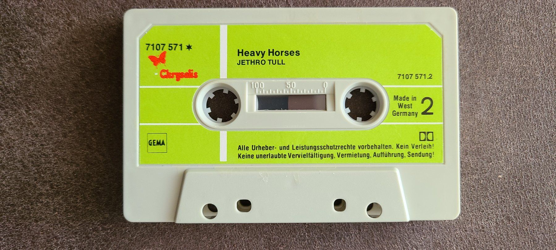 Kompaktkassetten: Jethro Tull - Heavy Horses Musikkassette – Gebraucht aus Densbüren von BluesAtSunrise 4