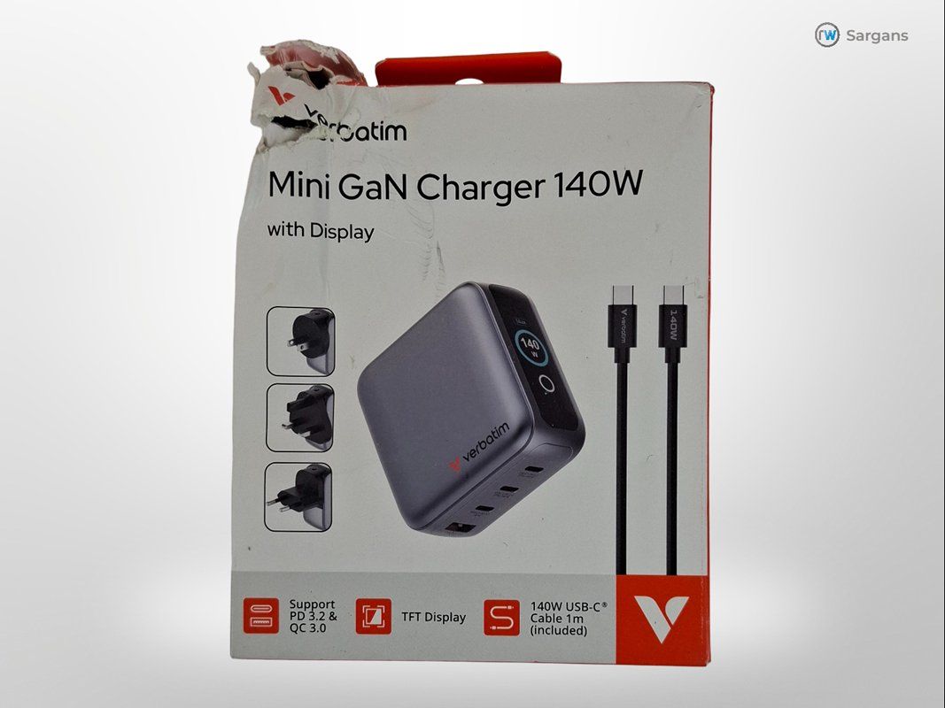 Caricabatterie: VERBATIM Mini GaN Charger mit Display – Nuovo (secondo la descrizione) da Sargans venduto da Restwert_Sargans 2