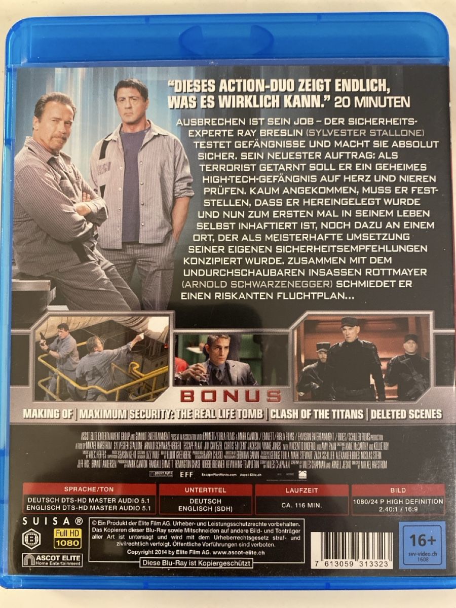 Tutti i DVDs: Escape Plan – Usato da Gasel venduto da Ntomate 1