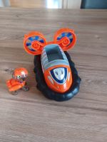 Paw Patrol Fahrzeug Zuma Luftkissenboot mit Spielfigur.