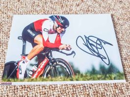 Fabian Cancellara - Autogramm auf Foto