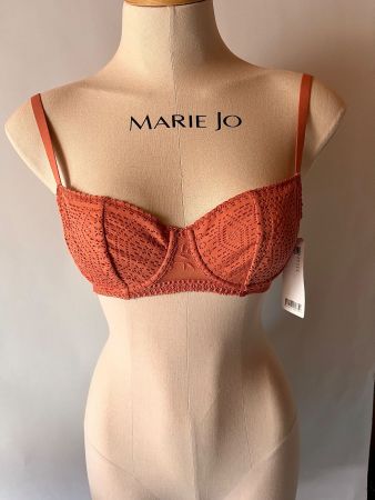 PASSIONATA, Bügel-BH, Grösse 70B, Farbe Terracotta