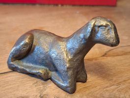 BAG TURGI BRONZE FIGUR SCHAF Rarität