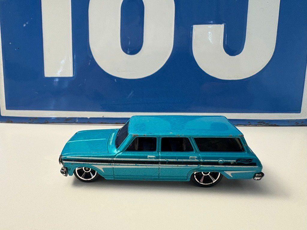 Hot Wheels Giocattoli: Mattel "Hot Wheels" Custom '64 Nova Wagon – Usato da Cham venduto da roman0879