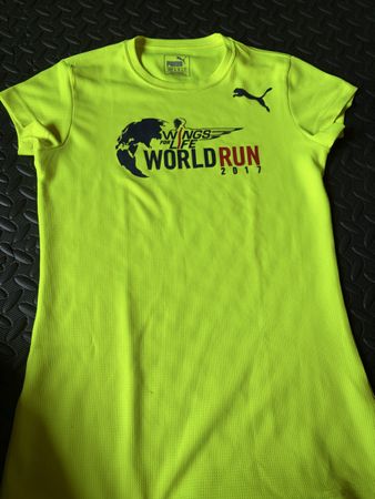 Puma Funktionsshirt XS Neon Gelb World Run 2017 Sommer