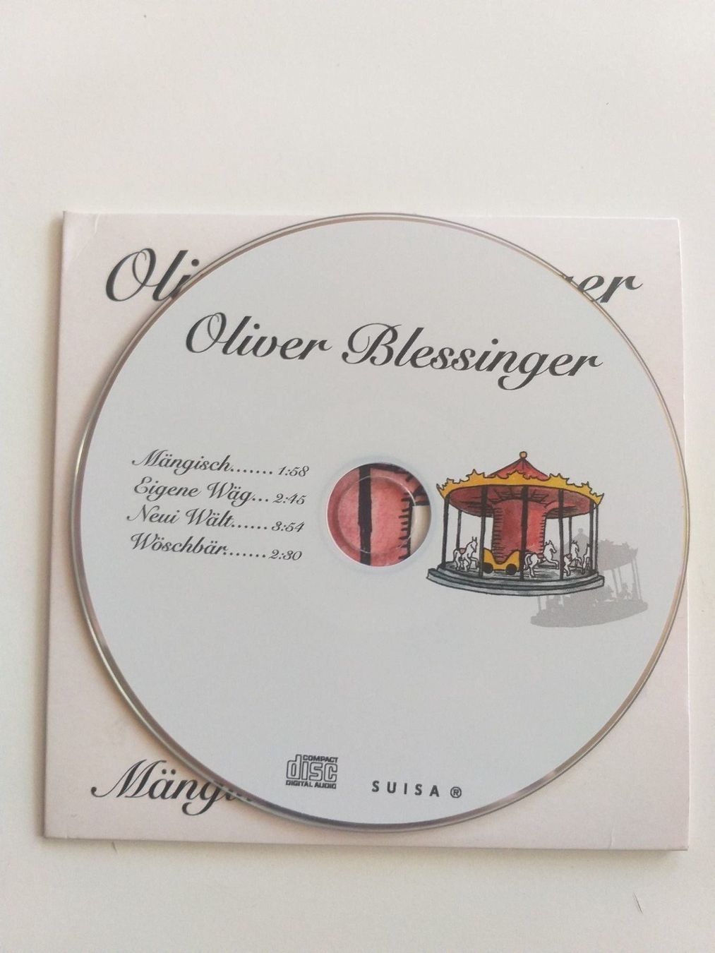 CD: Oliver Blessinger - Mängisch – Usato da St. Gallen venduto da elkapone 1