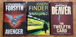 3x Thriller English Books