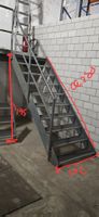 Treppe Metalltreppe Stahltreppe