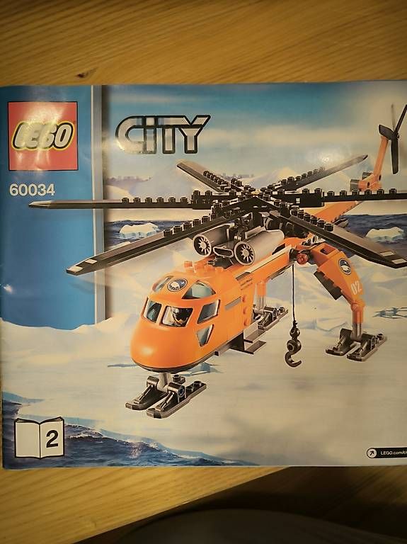 Giocattoli: Lego City Arktis Helikopter 60034 – Usato da Bösingen venduto da f.baeriswyl