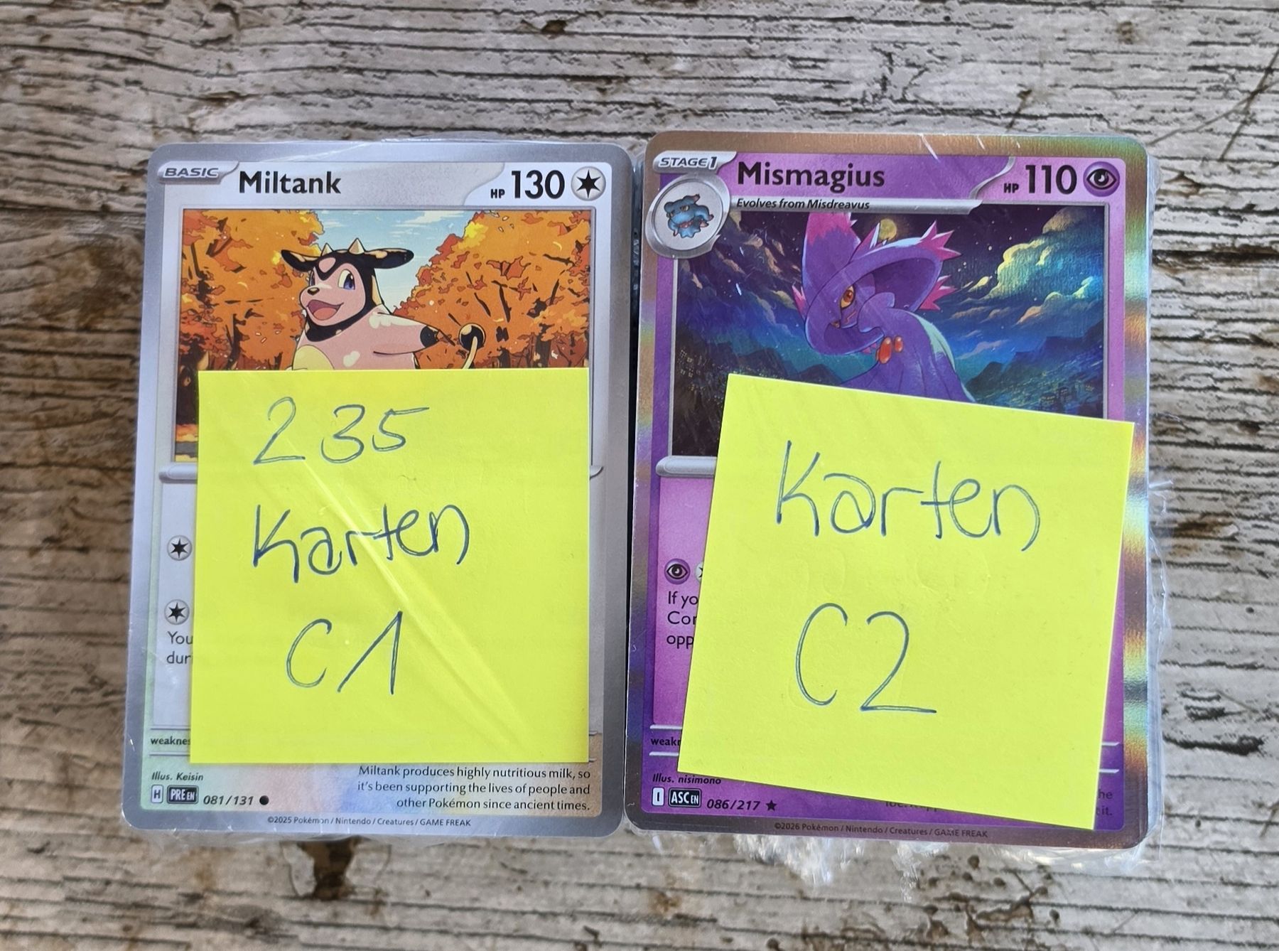 Pokémon Carte collezionabili: 235 Pokemonkarten keine doppel – Nuovo (secondo la descrizione) da Dagmersellen venduto da Zifry73