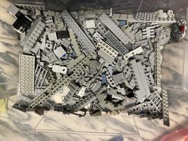 Lego hellgrau, 550 Gramm