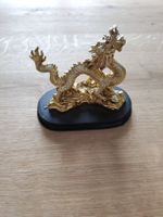 Goldener Drache Figur Deko Glücksbringer 🐉