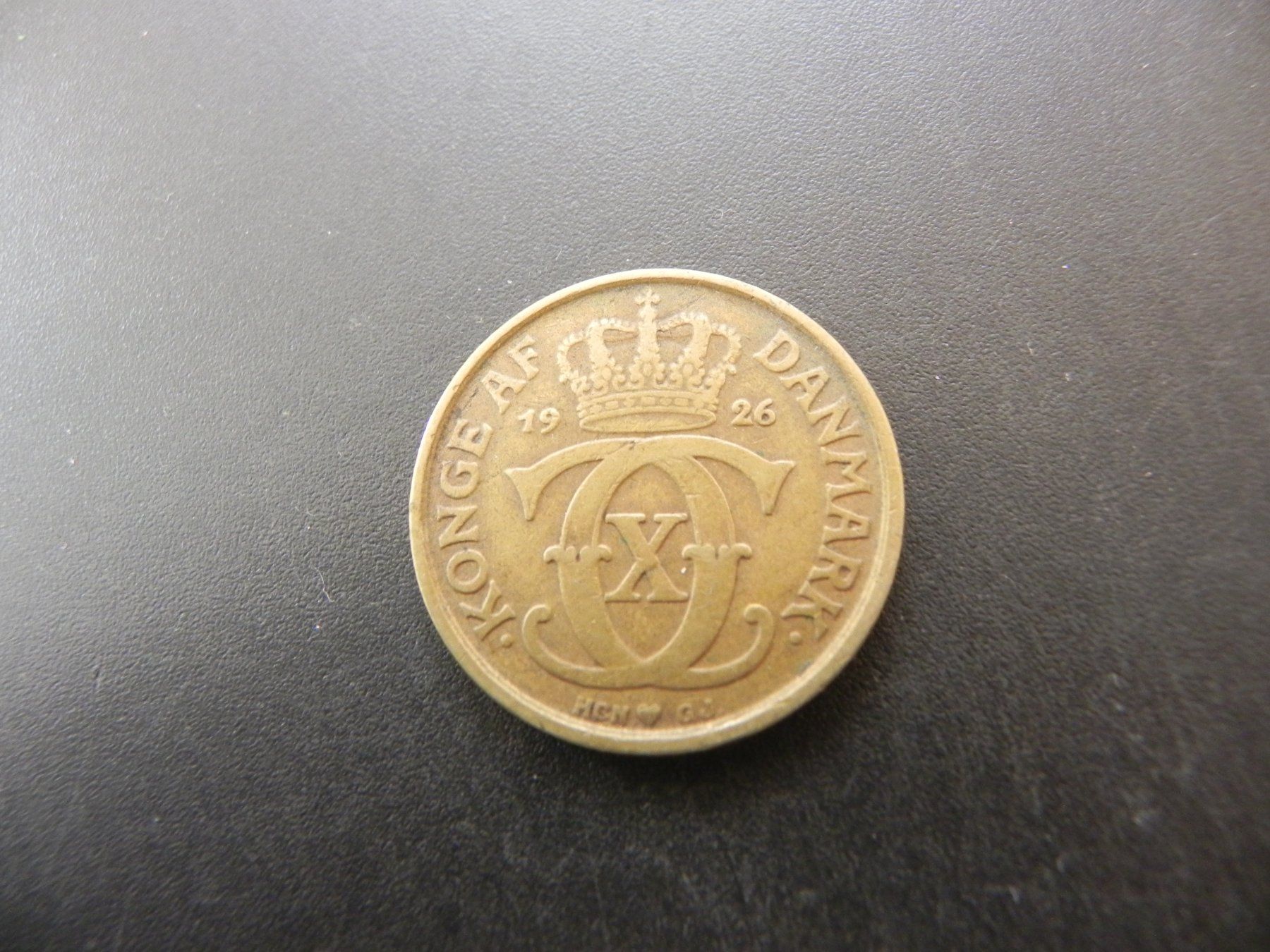 Alle Münzen: Dänemark 1 Krone 1926 – Gebraucht aus Biel/Bienne von Gogolozi 1
