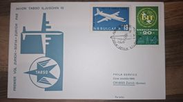 Swissair Zürich - Sofia - Zürich 06.11.1965