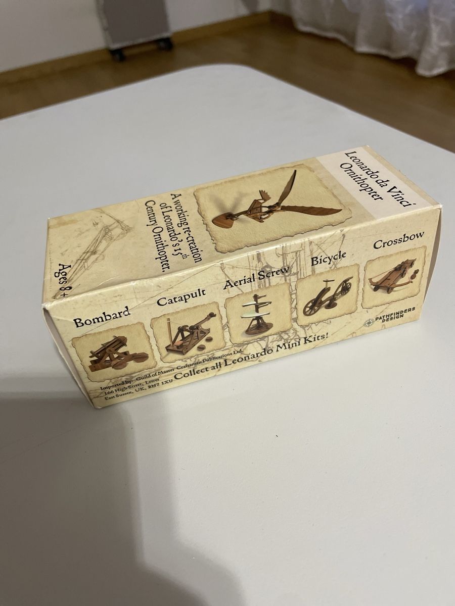 Kit di costruzioni: Leonardo da Vinci Ornithopter - Bausatz – Nuovo e nell'imballaggio originale da Rheineck venduto da cha_p9qy 4