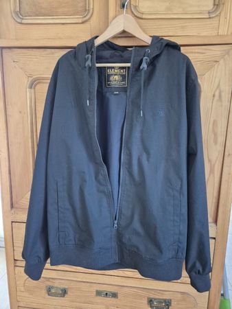 ungetragen Element Wolfeboro Herren Jacke, XL Schwarz