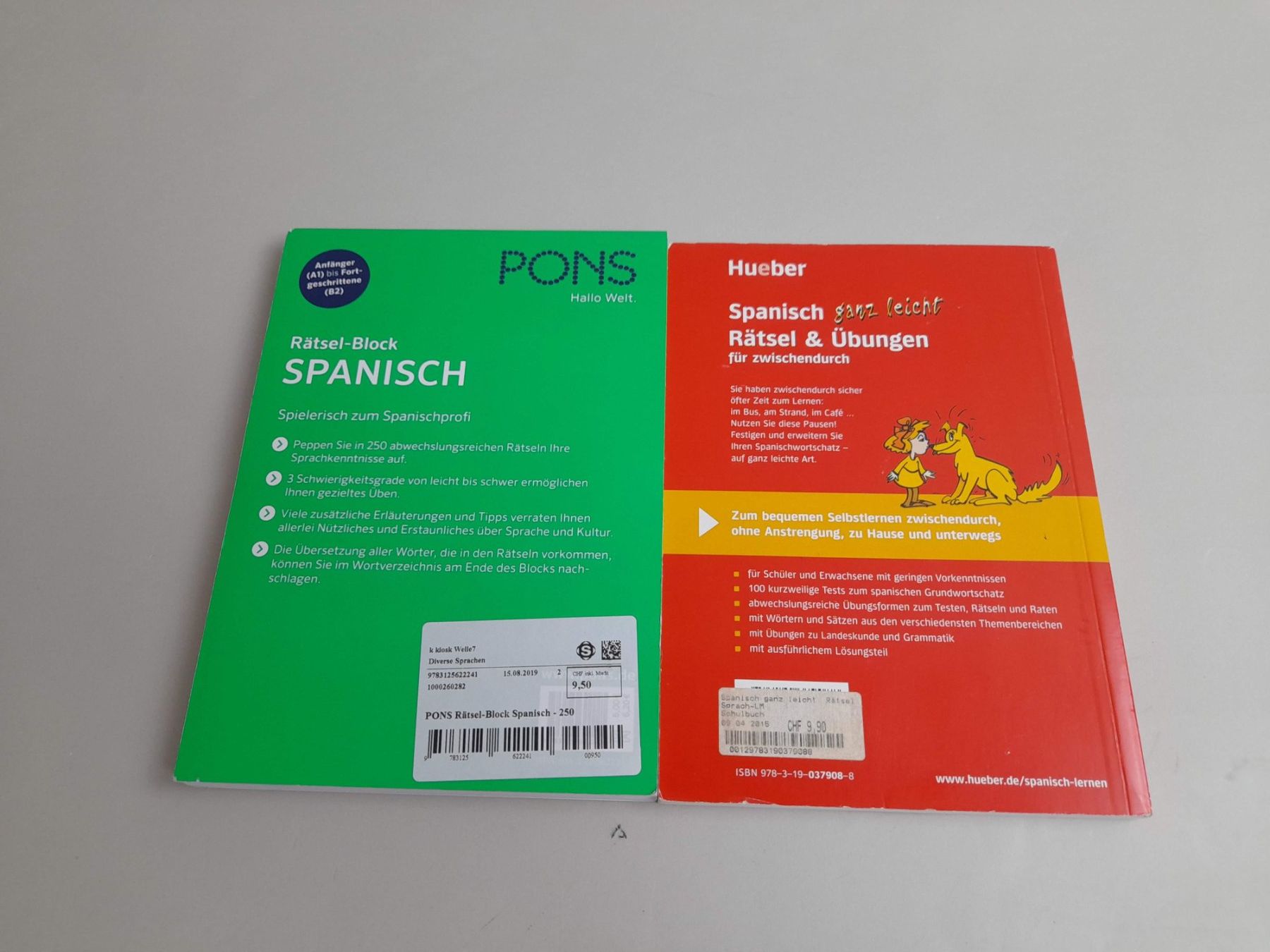 Libri: Spanische Rätselbucher Niveau A1 bis B1 – Usato da Liebefeld venduto da Restwert_Liebefeld 1
