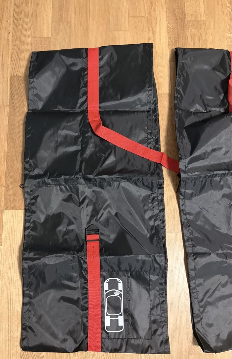 Pneumatici & Ruote complete: 4 Radtaschen Set schwarz rot – Nuovo (secondo la descrizione) da Mellingen venduto da sar_syk7 1