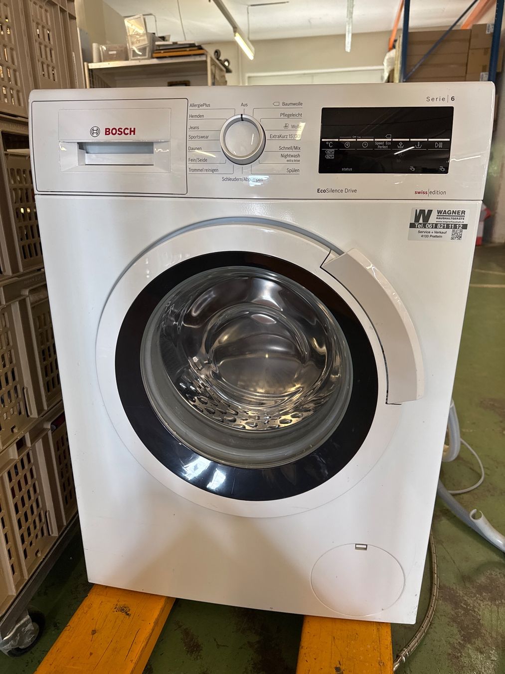 Bosch Lavatrici: BOSCH Waschmaschine Serie 6 – Usato da Pratteln venduto da Cartonsducoeur_bl