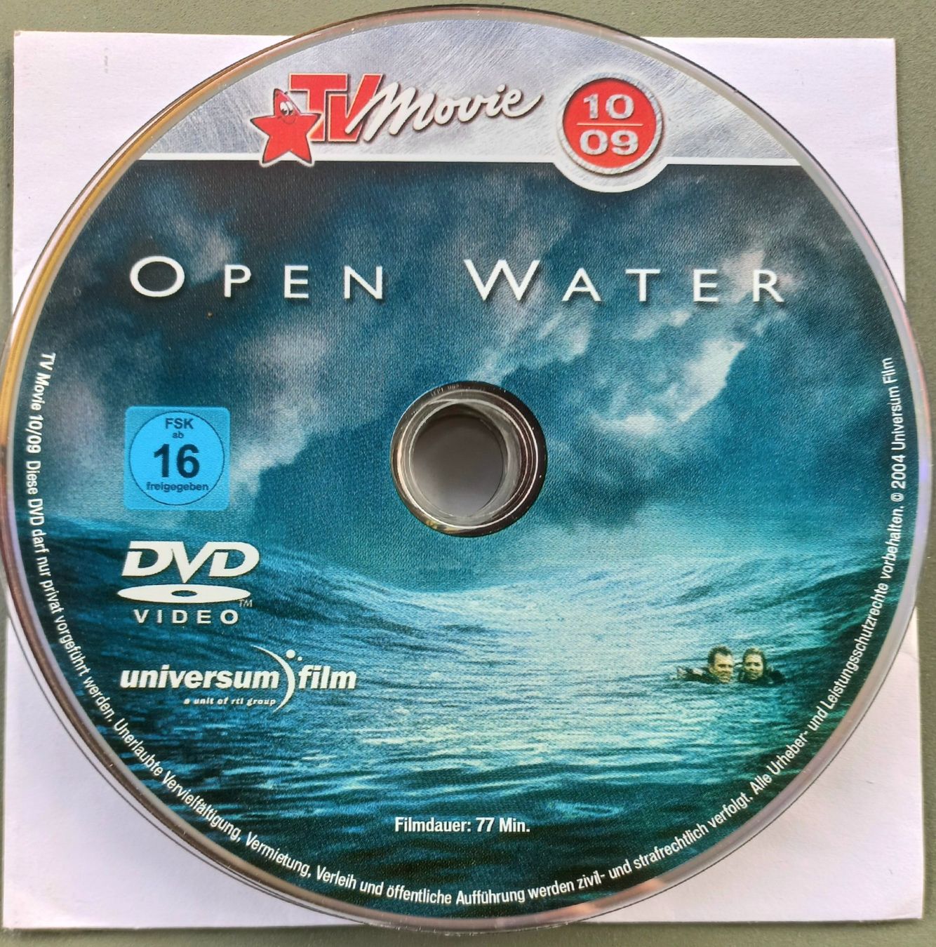 Tutti i DVDs: DVD D - Open Water – Usato da Niederuzwil venduto da lubimaja