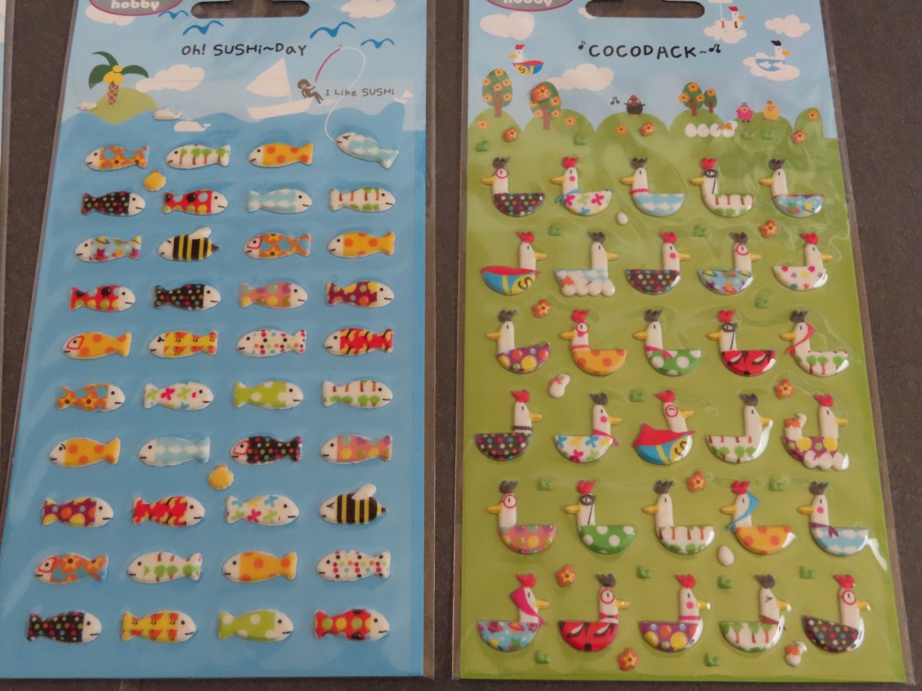 Aufkleber: 3D-Stickerset Dinosaurier, Tiere ***NEU*** – Neu und originalverpackt aus Wallenried von Asyano 1
