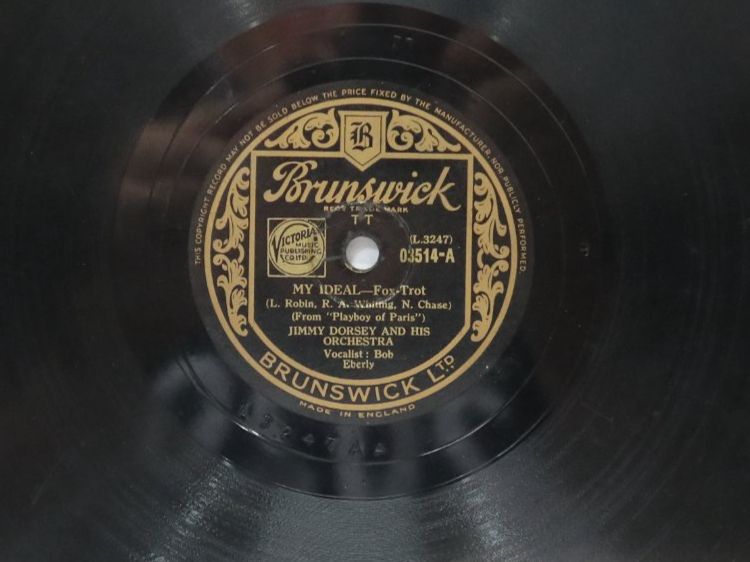 Vinyles: Schellack Jimmy Dorsey My Ideal / Holiday for Strings – D'occasion à Eschenbach SG par Astalavista 2