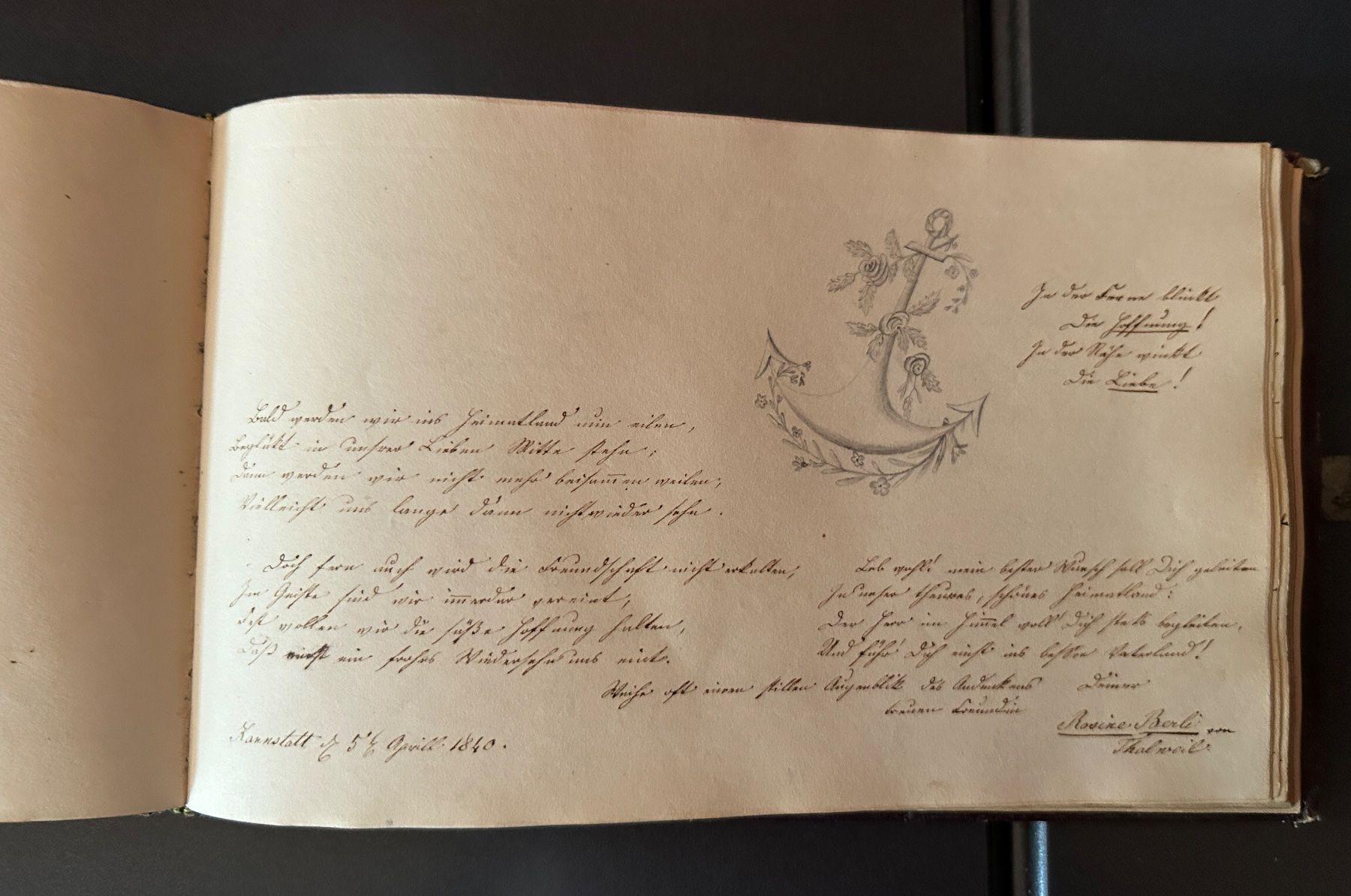 Libri: Antikes Poesialbum  ab 1834 – Usato da Untervaz venduto da buesmig 8