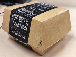 60x Burger Box NEU OVP Take away Behälter