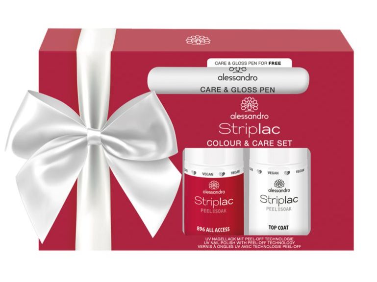 Unghie finte: Striplac Set | Farbe + Top Coat + Pflege / letztes Set – Nuovo e nell'imballaggio originale da Zäziwil venduto da blackpearl 6