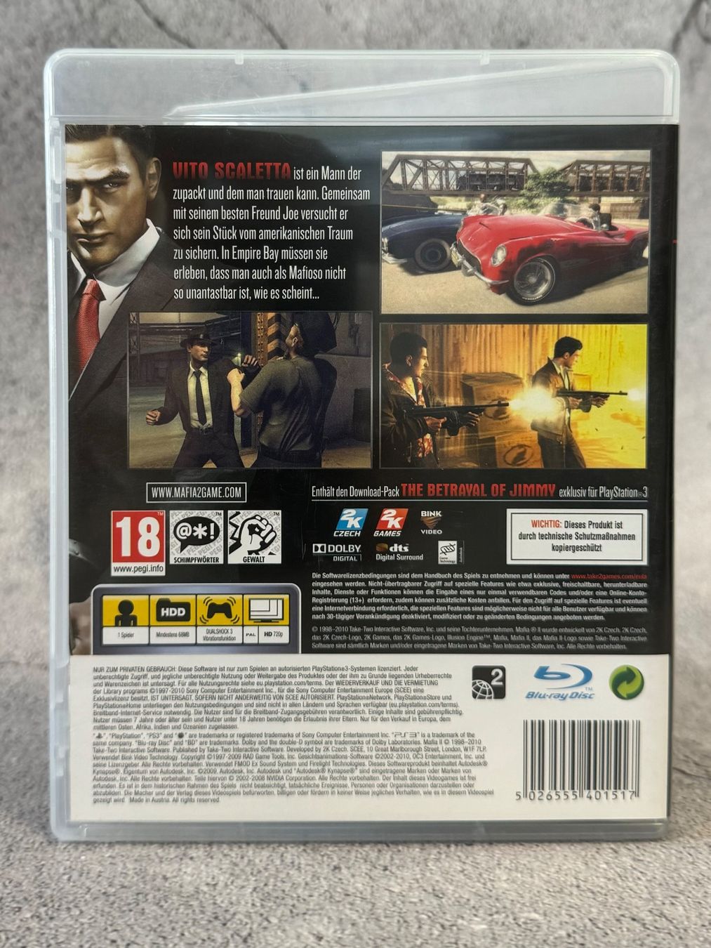 Giochi: Mafia II [PS3] – Usato da Niederwil SO venduto da BlueSonic 1