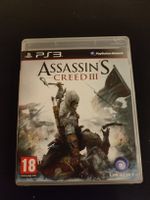 Assassin's Creed III PS3 Game Disc With Case & Manual