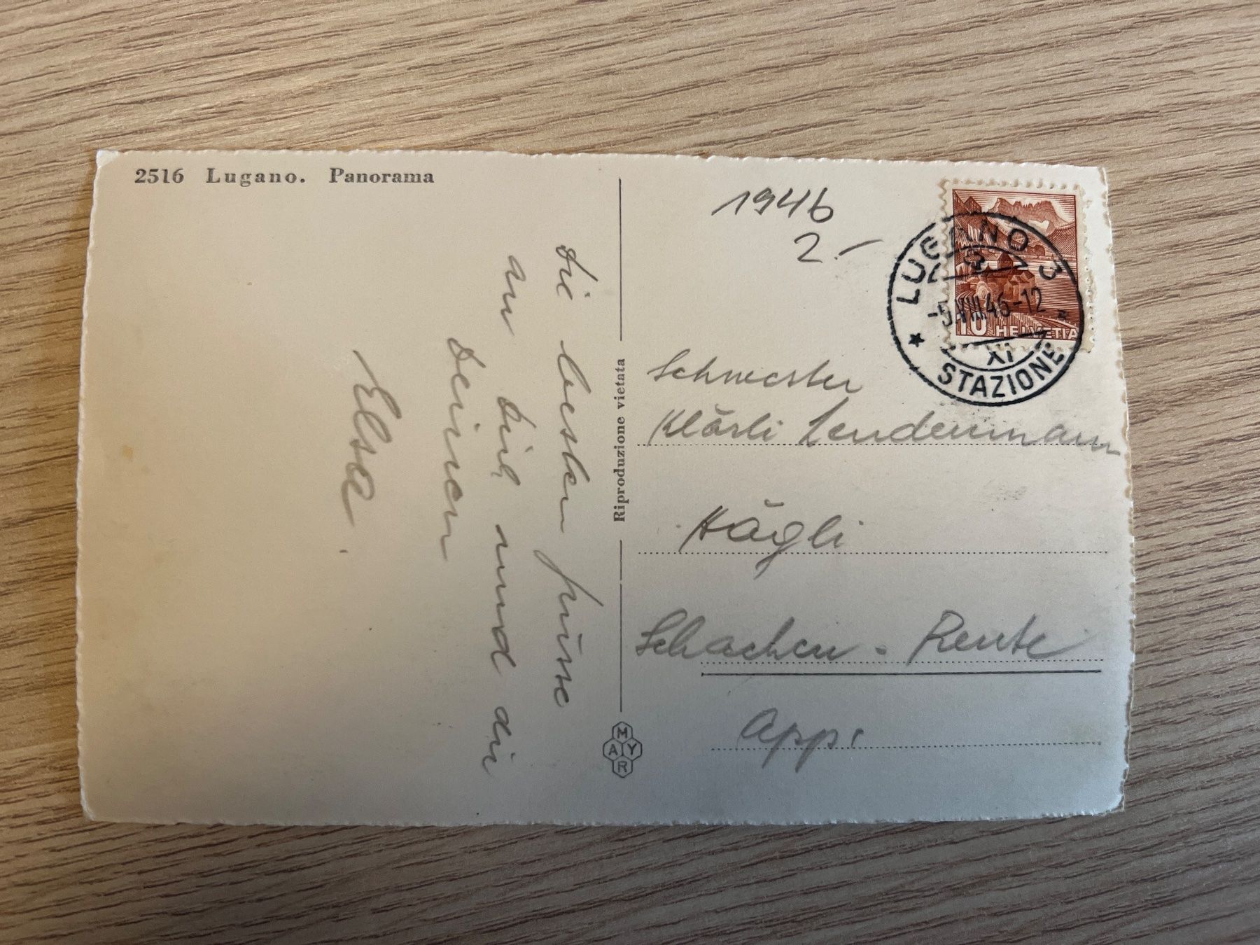 Cartoline postali: Lugano Ticino – Usato da Prosito venduto da Danielehh 1