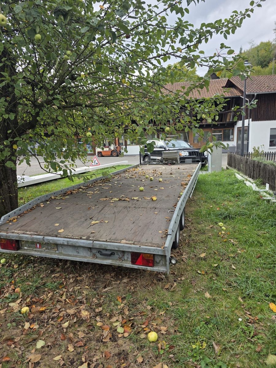 Anhänger: Auto Transportanhänger mit Winde – Gebraucht aus Niederbipp von baggerch 1