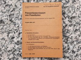Panzerhinderniswert von Flussläufen df