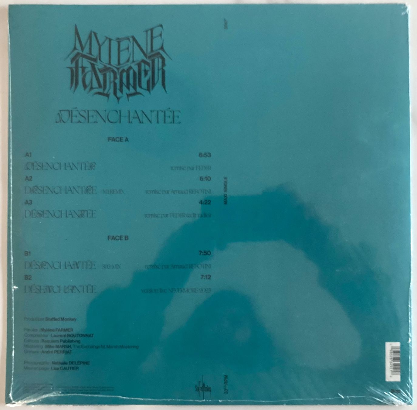 Dischi in vinile: MYLÈNE FARMER - DÉSENCHANTÉE – Nuovo e nell'imballaggio originale da Poliez-Pittet venduto da Newtown-Records 1