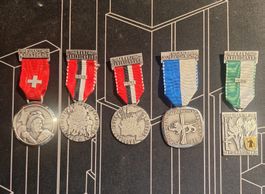 5 Kranz Auszeichnungen, Medaillen