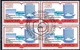 NATIONS UNIES 1977 WELTORG. FÜR GEISTEMPELT AUSGABETAG- F309