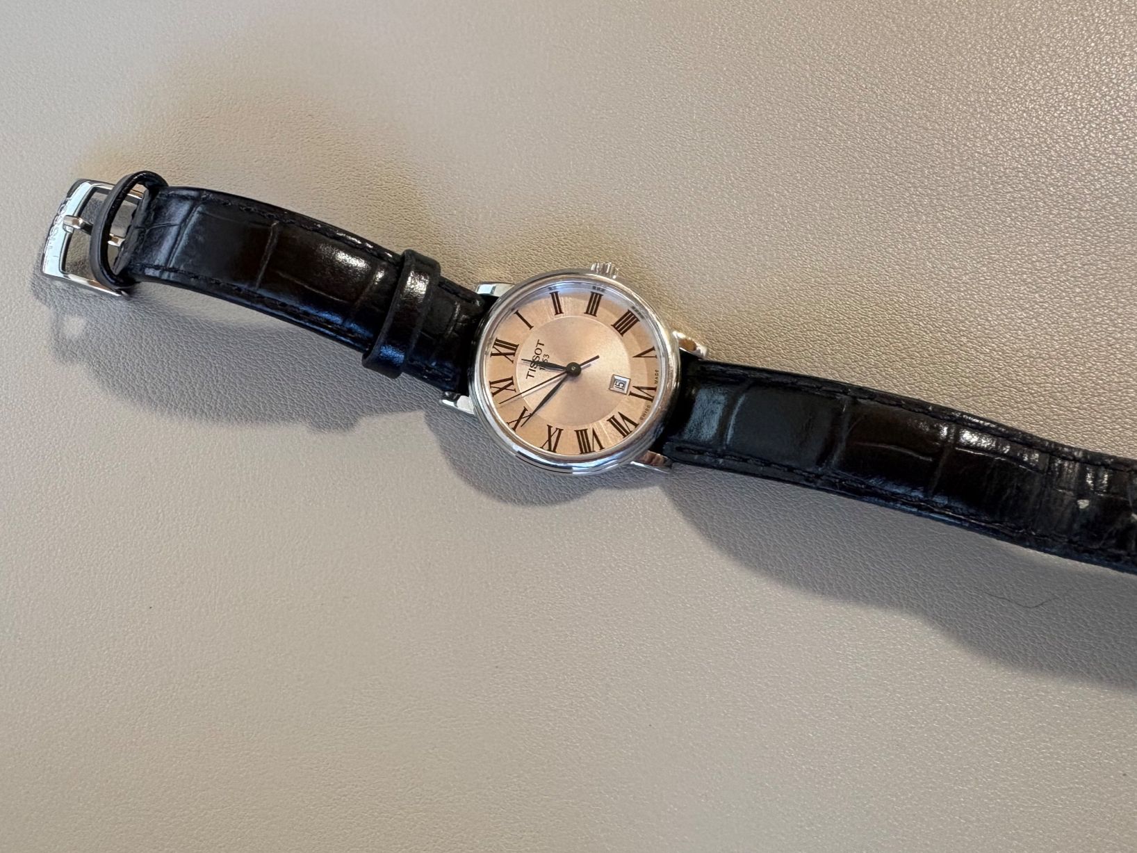 Tissot Orologi: Tissot Carson Premium Lady // Leder – Usato da Brittnau venduto da Arves 4