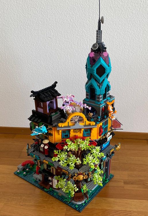 Lego Ninjago 71741 Die Gärten von Ninjago City +OVP komplett Kaufen