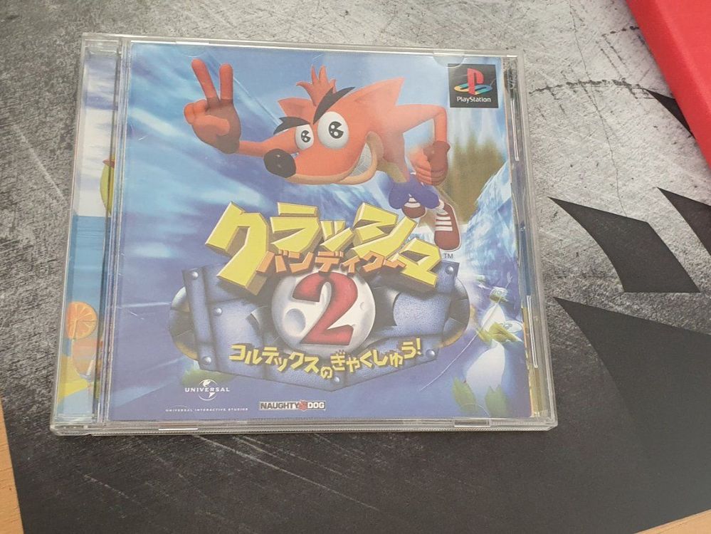 Jeu PS1 Crash Bandicoot 2: Cortex Strikes Back - Version NTSC-J Japon - Bon État