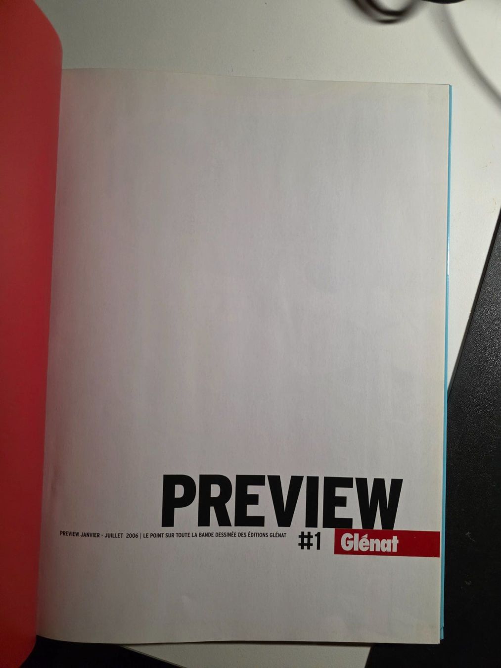 Fumetti: Comic Preview Glénat 1 - 2006 – Usato da Walterswil BE venduto da Lonitti 2