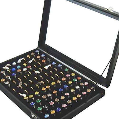 Altro in Decorazioni & Accessori: Schmucklade Schaukasten Ringbox 100 Ring Ringbox aus Samt – Nuovo (secondo la descrizione) da Thun venduto da yesky 4