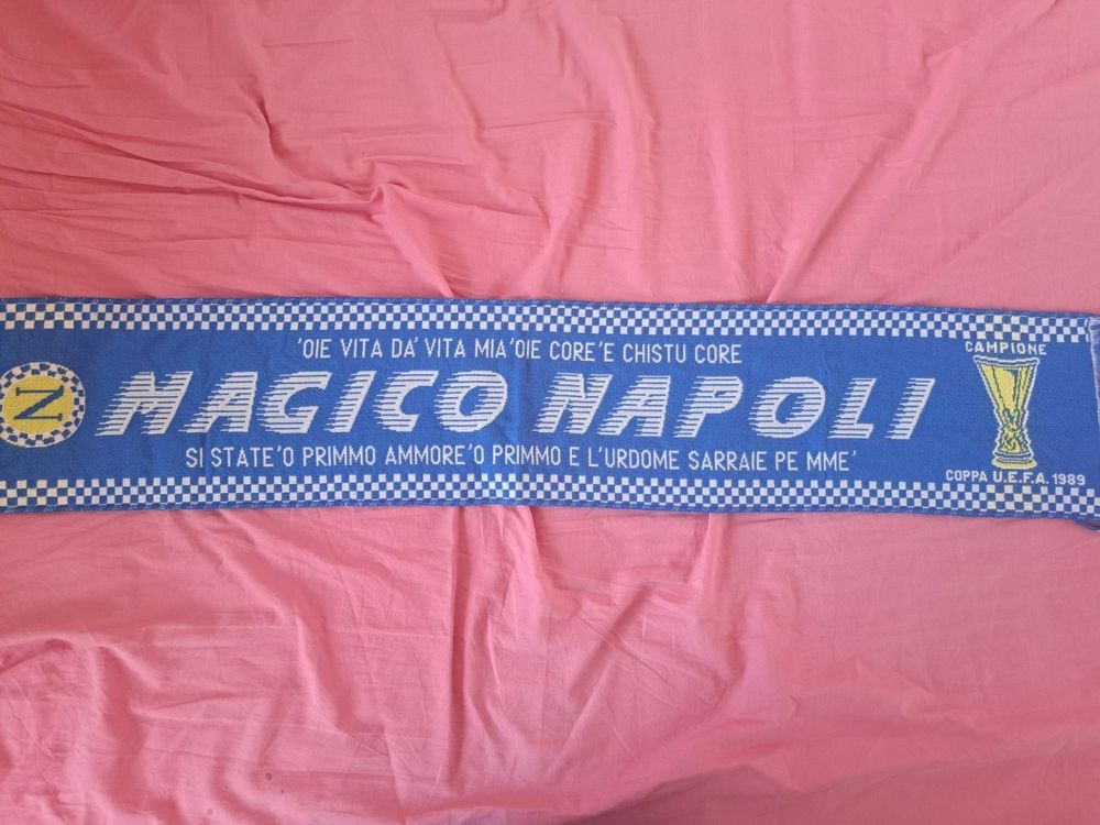 écharpe EVERTON scarf vintage années 80 football collection