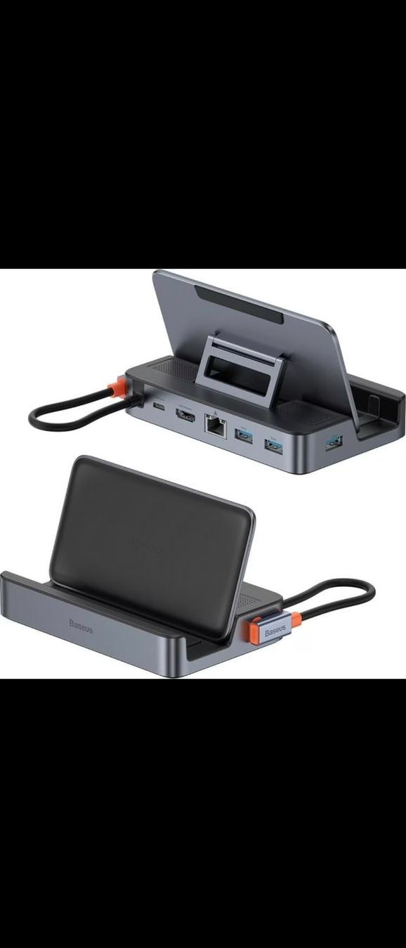 Baseus Docking station: Baseus Steam Deck 6in1 USB-C HUB Adapter - New – Nuovo e nell'imballaggio originale da Jouxtens-Mézery venduto da ger_hpd5 2